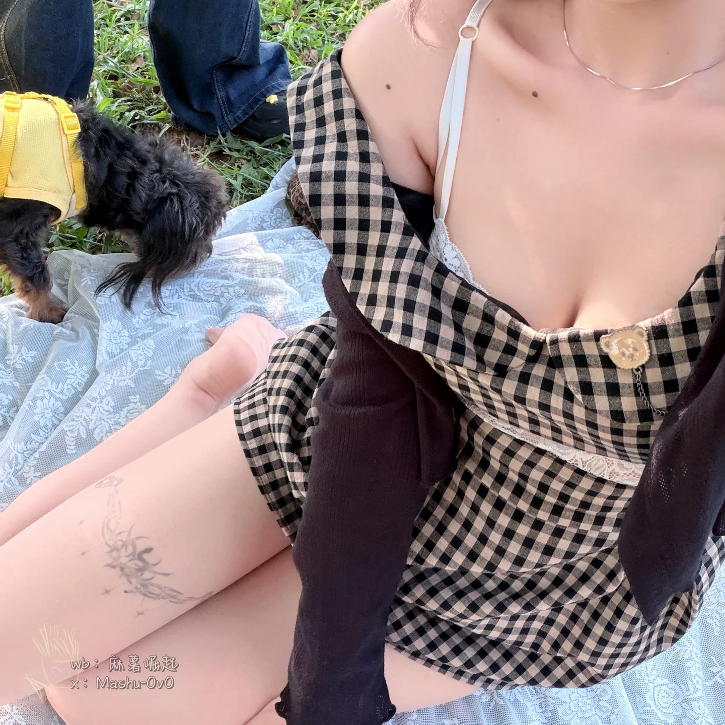 麻薯大王 - No.015 绿意深处的邀约 [92P-1.42GB] tg@simisebaisi 【丝足阁】046.webp
